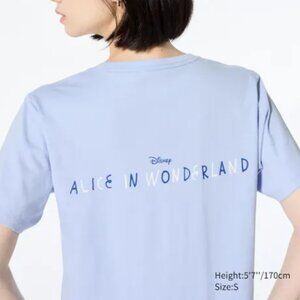 Uniqlo Disney Yu Nagaba Alice in Wonderland T-Shirt Women Sizes M or XL